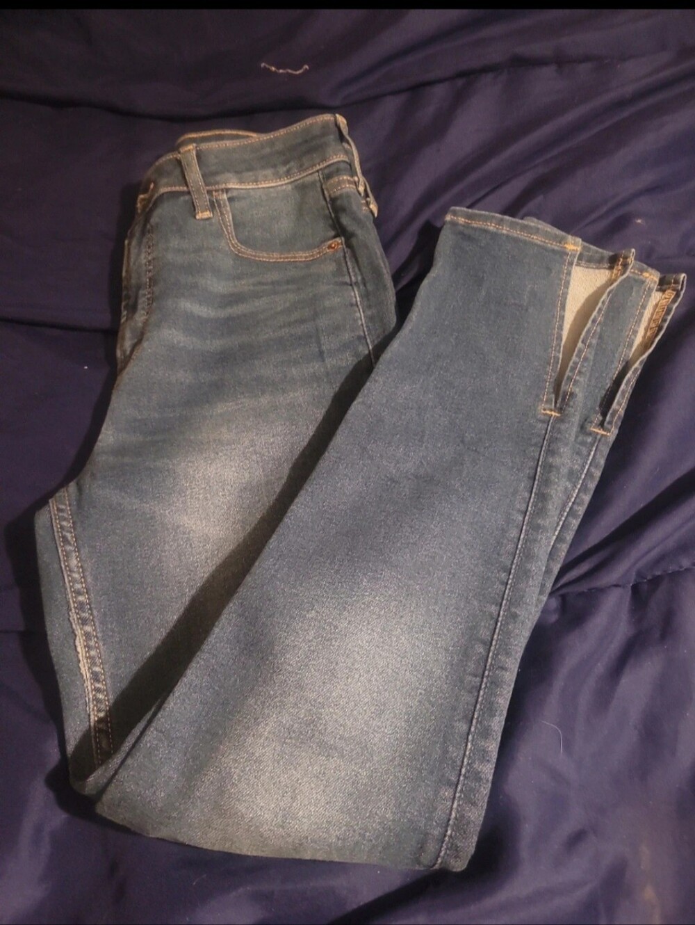 Old Navy Women's Mid Blue Skinny Jeans
